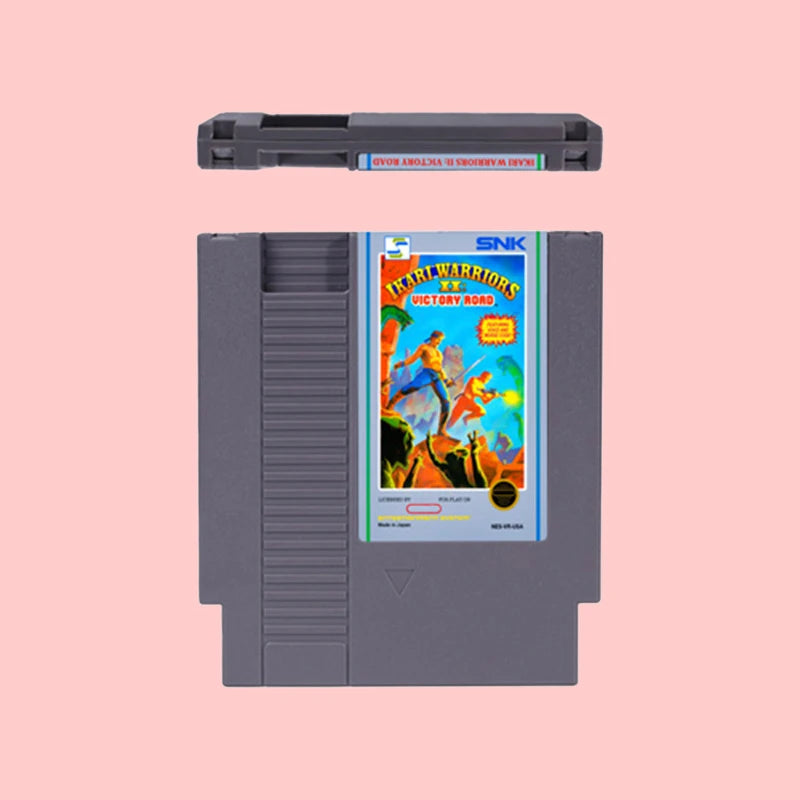 Ikari Warriors 2 - Victory Road Action Game Cartridge For NES 72PIN Consoles Region Free Game Card
