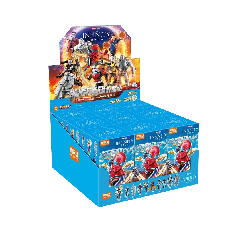 Blokees Marvel Superhero The Avengers GV05 Spider-Man Mile  Gwen Ghost Spider Spider-Pig Venom Action Figure Collect Gifts