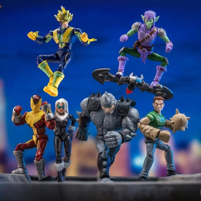 Blokees Superhero Spider-Man building blocks The Avengers GV05|06 Mile Gwen Ghost Spider Spider-Pig Venom Collect Gifts In stock