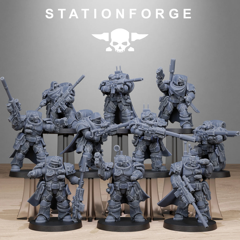 Socratis Snipers-Tough resin High detail Miniature-Tabletop Wargame Accessories-Unpainted gray model