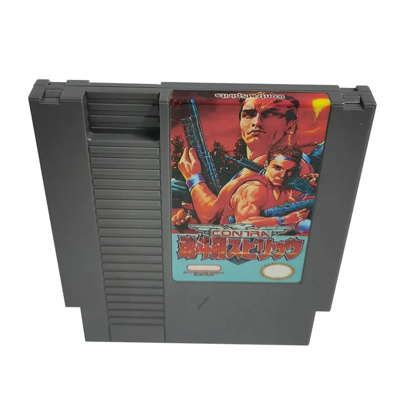 Contra-Spirits-Game Cartridge For NES Consoles