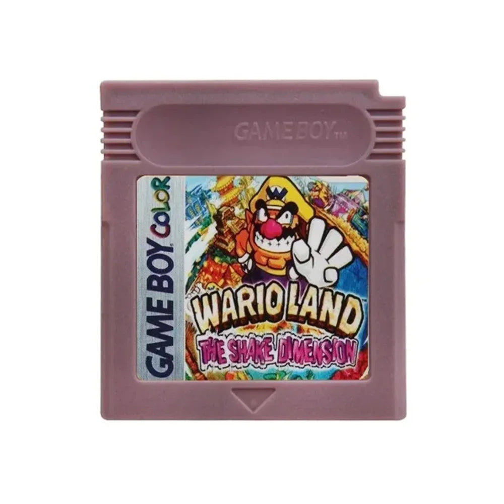 New GBC 16 Bit Game Video Game Cartridge Console16 Bit Game Card Wario Land Donkey Kong Wario Land 2 Yoshi for GBC/GBA Mario