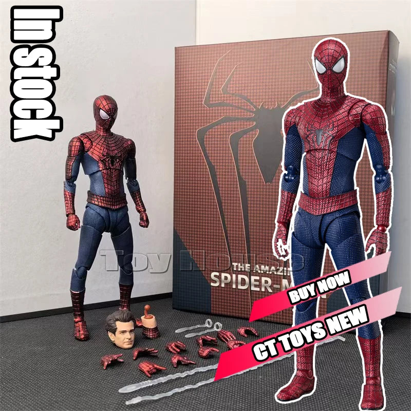 Full Range,  Ct Toys Mafex Ben Reilly Comic Action Figures