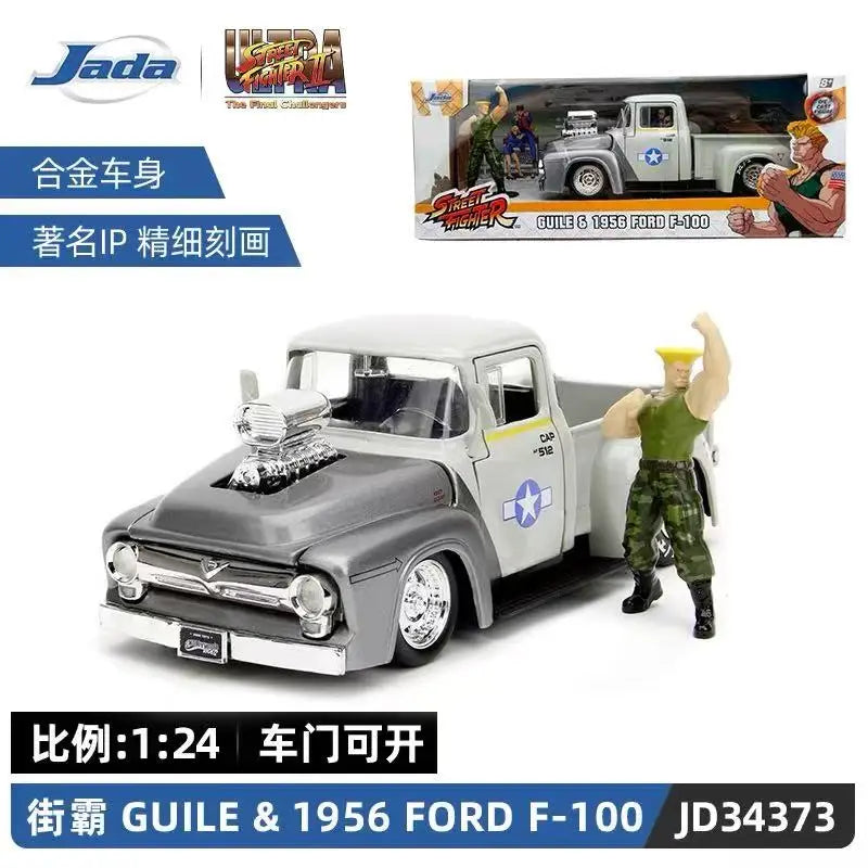 Jada Toys Ultra Street Fighter II Akuma Baison honda Violent Ken RYU Guile 6" Inch Action Figure Collectible Toy Gift In Stock