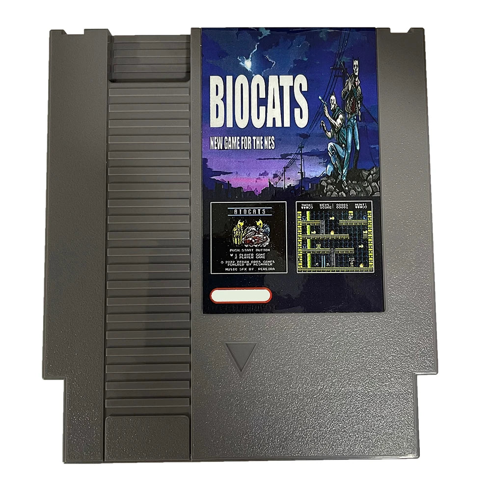 BIOCATS - NES Game Cartridge for NES Consoles