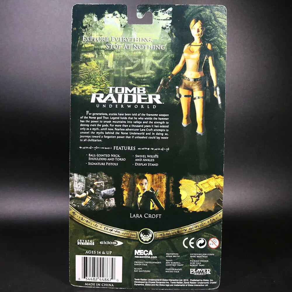 NECA Tomb Raider Lara Croft Underworld 7" Action Figure 1:12 Game Collection New