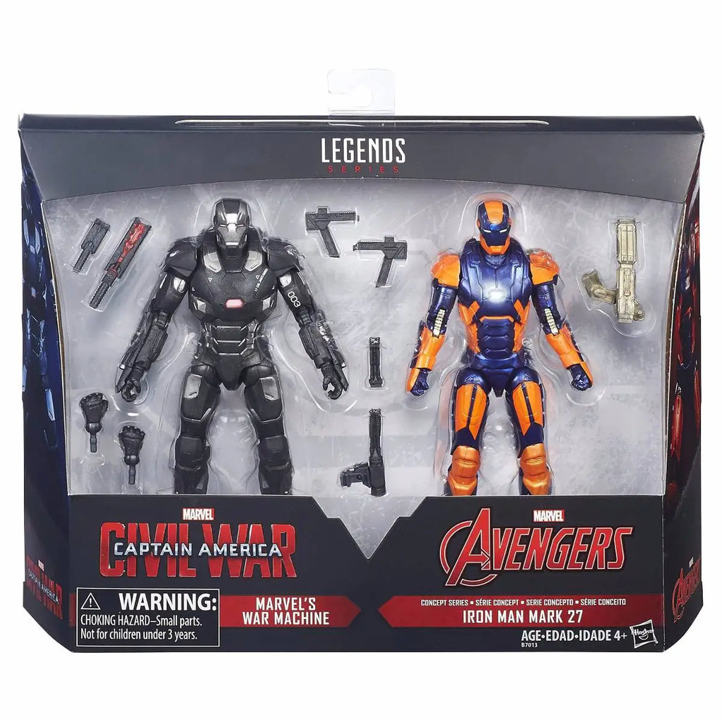 Marvel Legends Iron Man MK 27 & Warmachine 2-pack 6" Action Figure