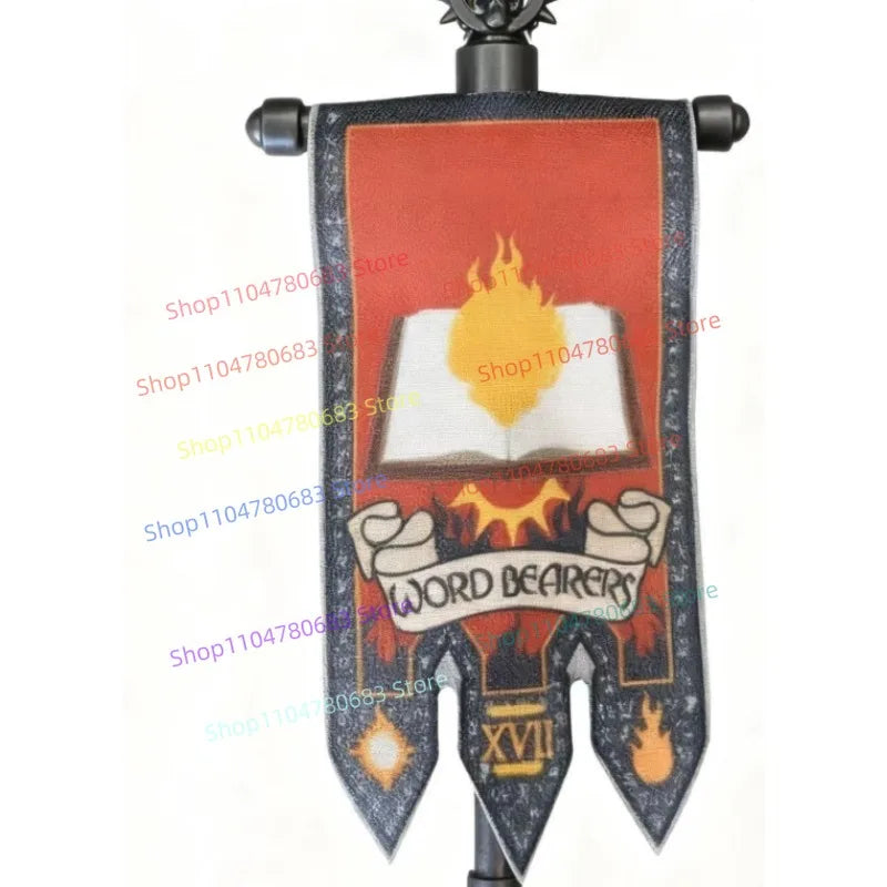 MOC Building Blocks Legion Battle Flag Accessory Mini Figure Assembly Model Display Anime Game Decor Toy Gift Collectible