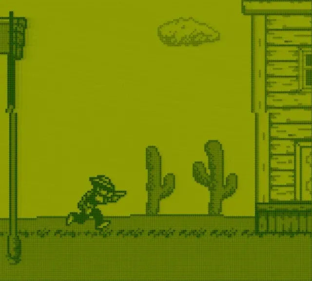 Gun man Clive GB Game Cartridge