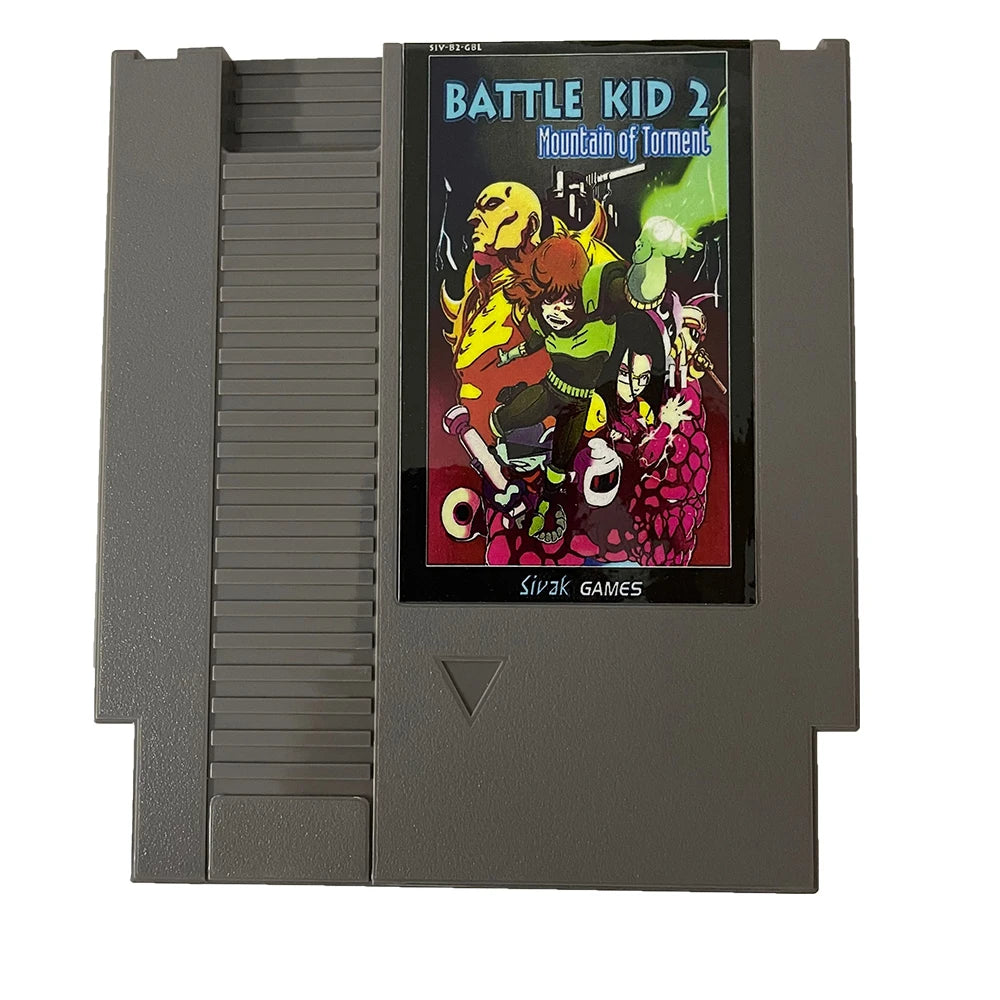 Battle Kid 2 Mountain of Torment - NES Game Cartridge