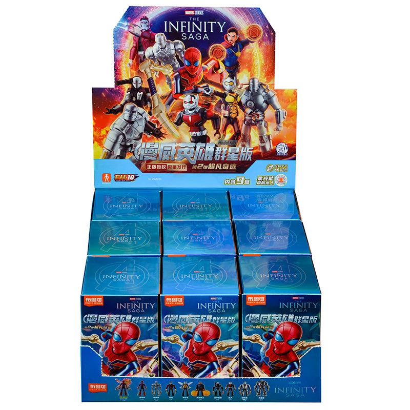 Original BLOKEES The Avengers Building Block Toys Action Figure Iron Man Captain America Thanos Assembly Model Toys Kids Gifts