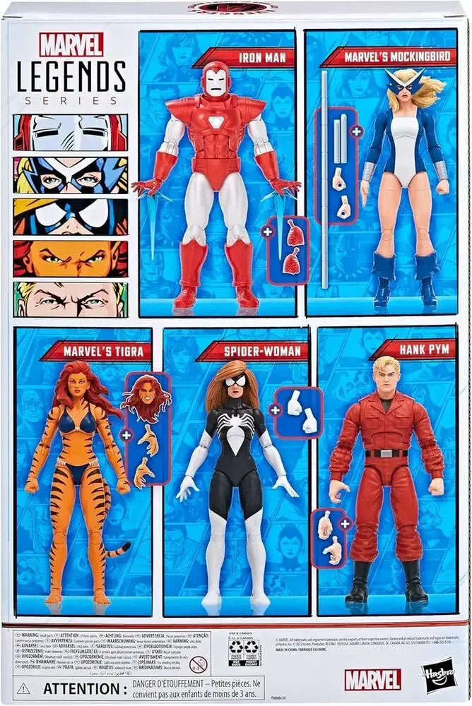 Marvel Legends The West Coast Avengers Collection 5 Pack Action Figures