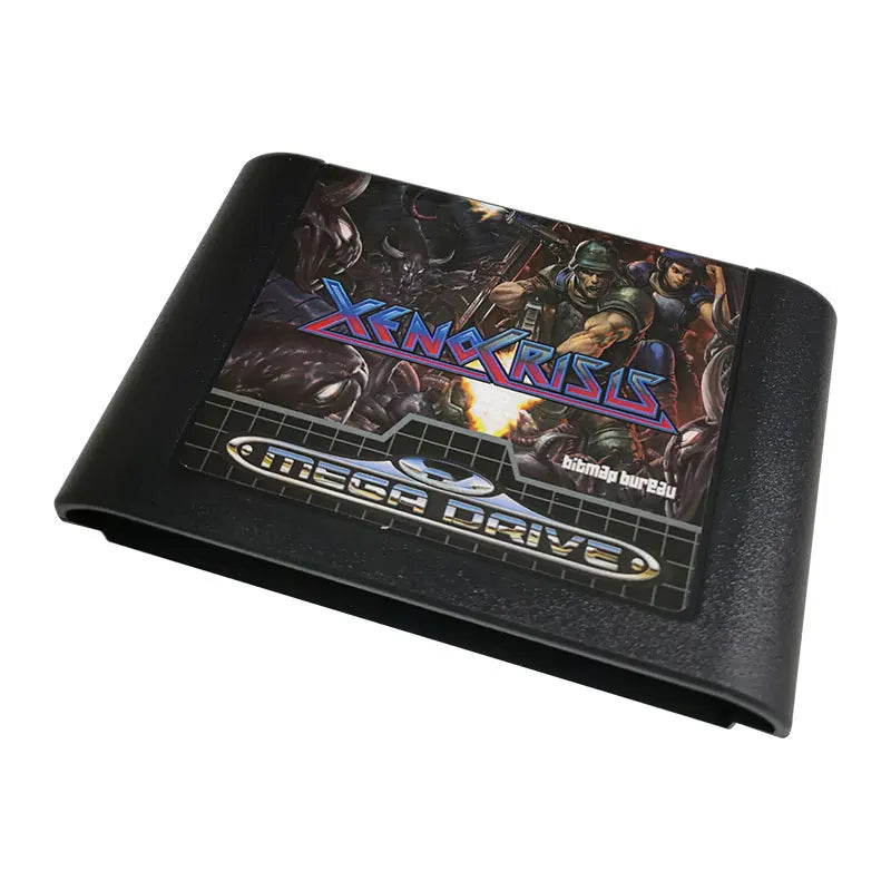 16 Bit Game Cartridge - XenoCrisis MD Card For PAL and NTSC Original Genesis/Mega Drive Video Game Console