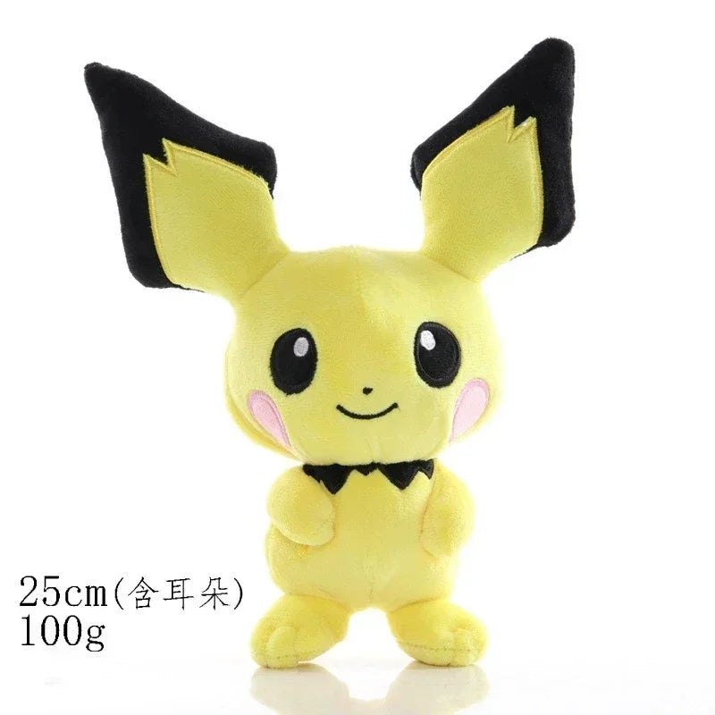 2025 Pokemon Plush Toy High Quality Anime Cartoon Pikachu Charmander Squirtle Bulbasaur Stuffed Doll Gift For Kids Children..