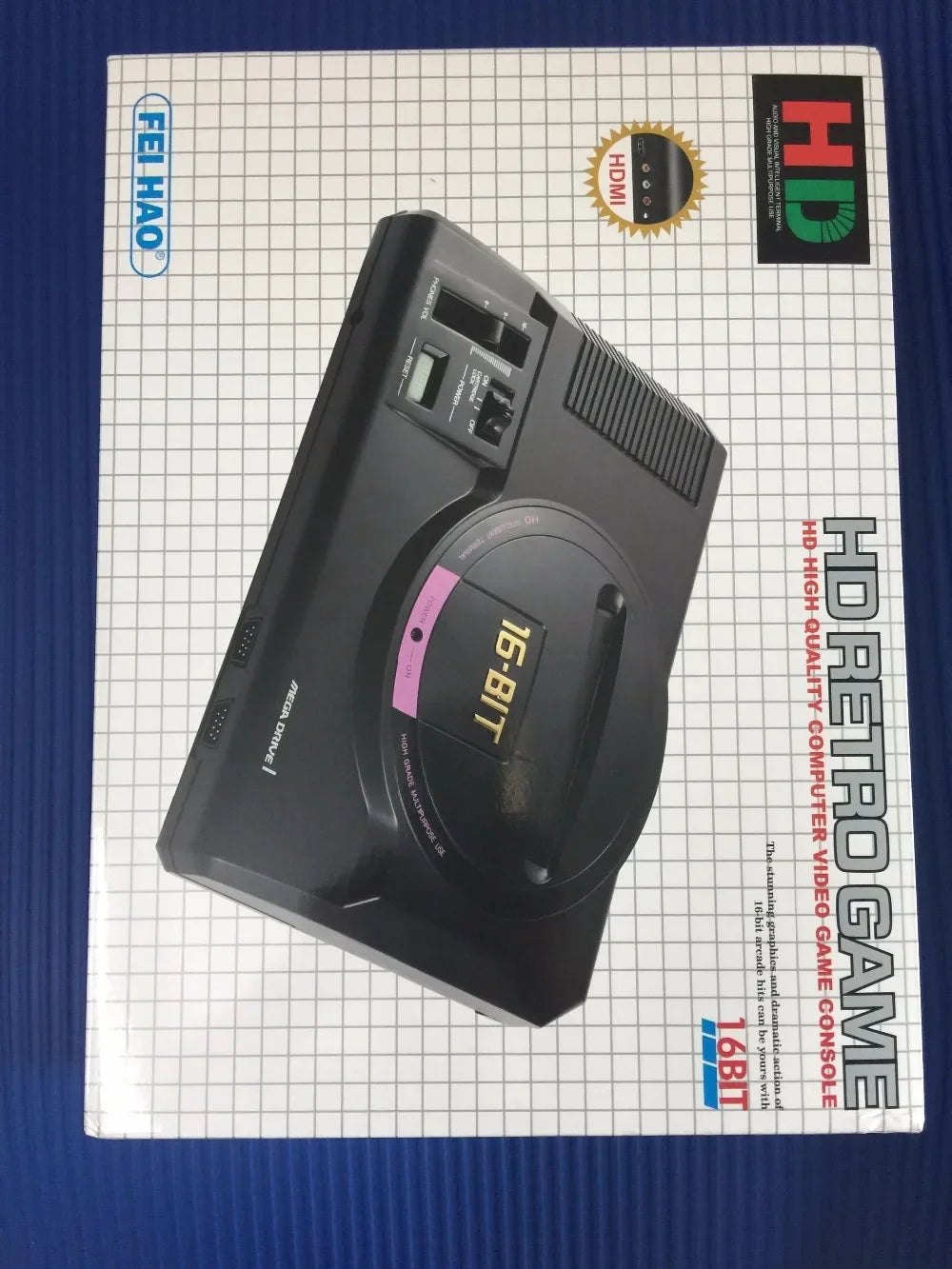 gift 196 classic games card TV Out For SEGA MEGA Drive Simulator MD2 Console Computer Video Game Console Sonic Contra