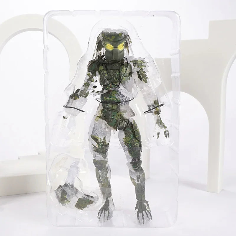 Classic Movie NECA Ultimate Series Predator 7" Jungle Hunter vs Alien Eggs PVC Action Figure Collectible Model Toy