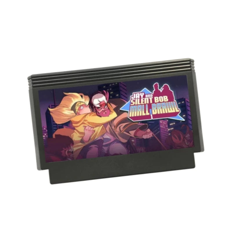 Jay and Silent Bob Mall Brawl Game Cartridge for FC, NES Consoles