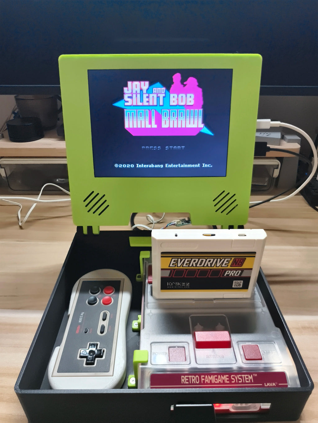 8Inch 4:3 LAVA FC RGBFC Retro Arcade Game Portable MINI monitor LCD Screen With Stereo HDMI Output Support LAVA FC
