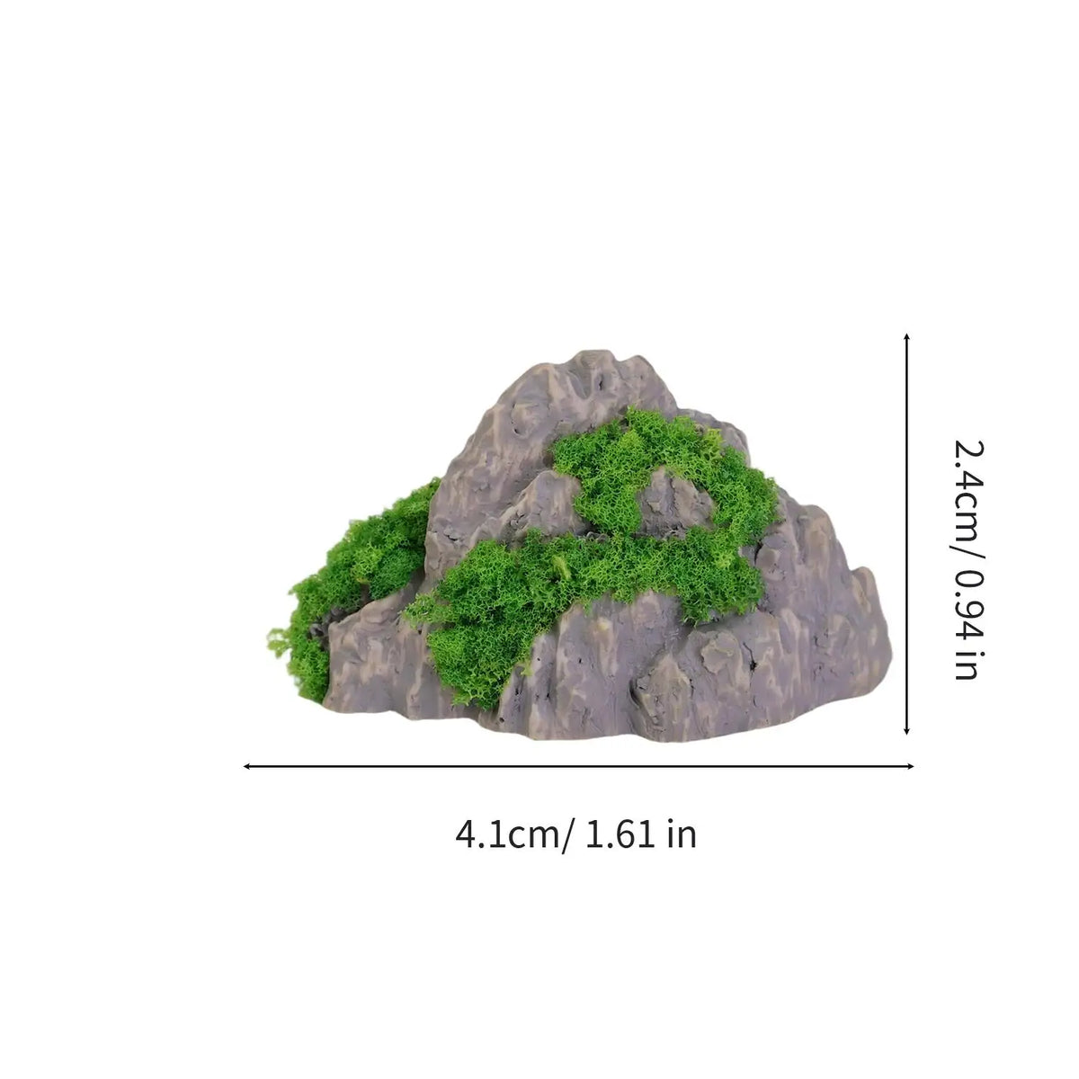 Miniature Mountain Fake Stone Resin Rockery Landscape