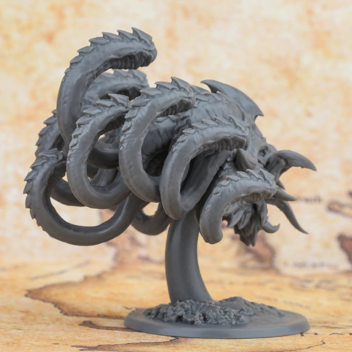 Beholder Monster Miniature, Fantasy TTRPG Creature Model, Collectible Accessory for Tabletop TRPG Games, Display Decor