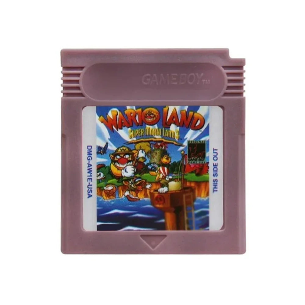 New GBC 16 Bit Game Video Game Cartridge Console16 Bit Game Card Wario Land Donkey Kong Wario Land 2 Yoshi for GBC/GBA Mario