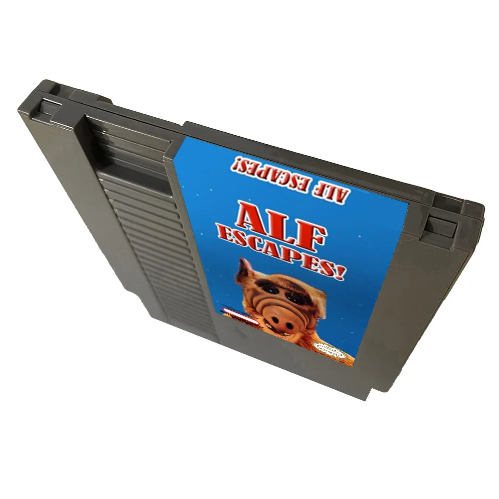ALF Escapes - 72 pins 8 bit Game Cartridge for NES Game Console