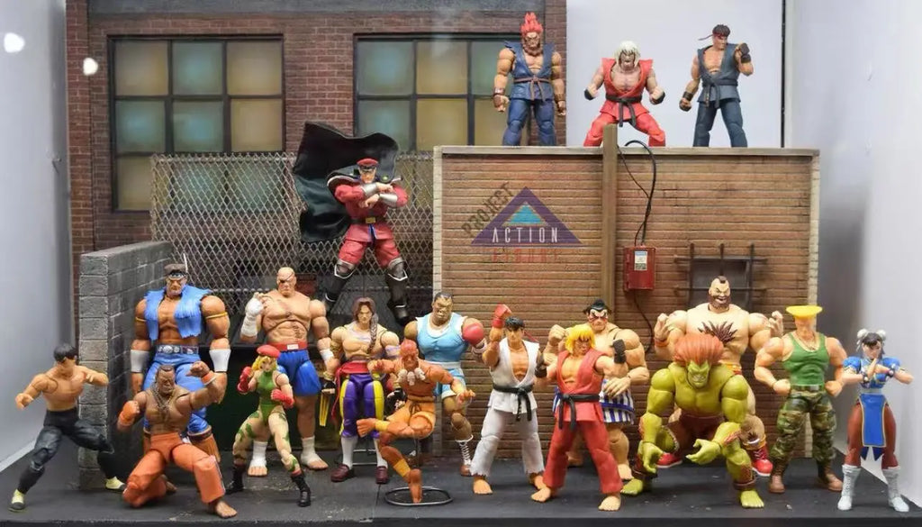 In Stock Jada Toys Ultra Street Fighter II M.Bison Dhalsim Violent Ken RYU Chun Li 6" Inch Action Figure Collectible Toy Gift