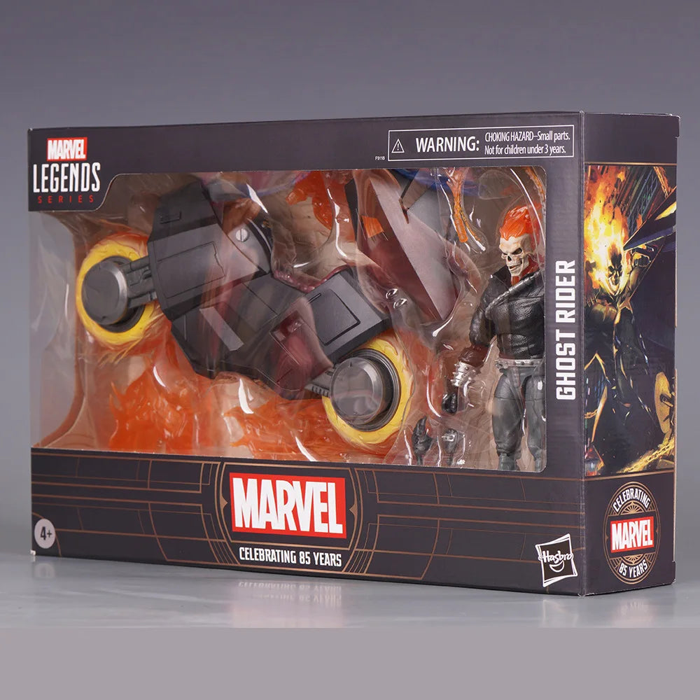 Ghost Rider And Motorcycle Battle Car 85th Anniversary Series 6-Inch Marvel Legends