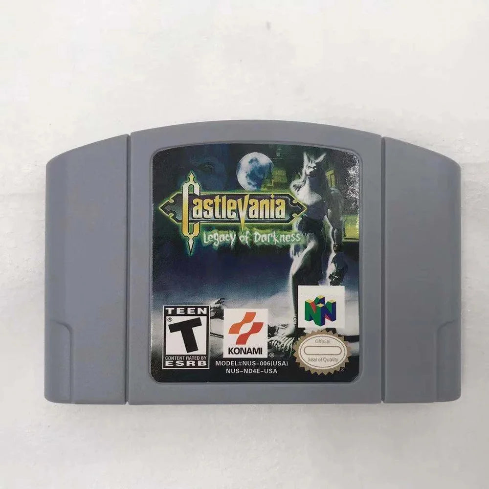 N64 American Version Game Cartridges, Worms, Harvest Moon 2, Clay Warriors, Various Game Cards, Choose Your Favorite Game