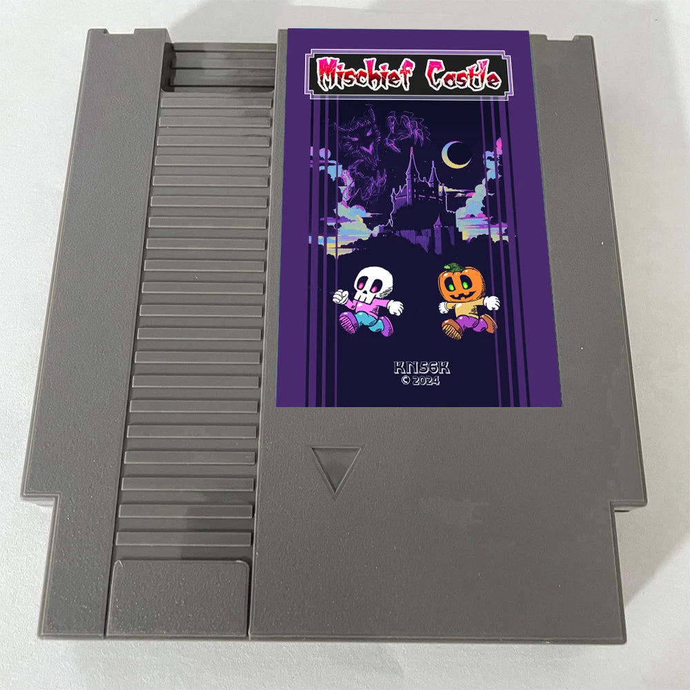 Mischief Castle - NESMaker Games - A Brand NEW NES Game Cartridge 8 Bit 72Pin Video Game Cart For Nintendo NES Console
