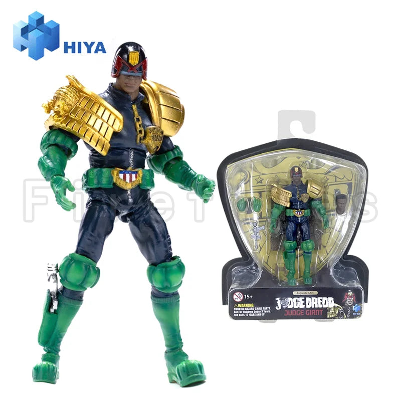 1/18 HIYA 4inch Action Figure Exquisite Mini Series Judge Dredd Series