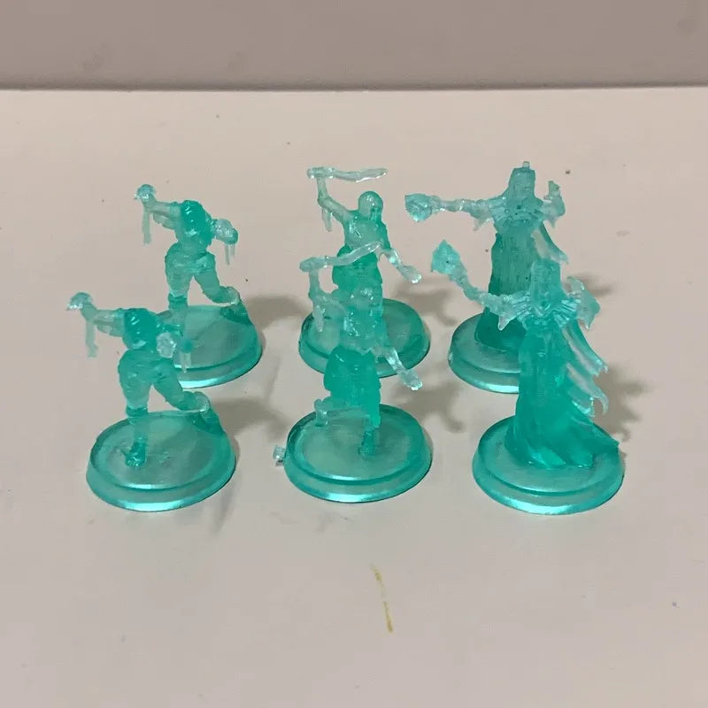 Set Heroes Orcs Enemies Furniture Miniatures Heroquest Mage of the Mirror Board Game