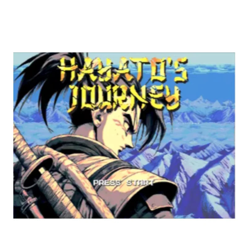 MD Hayato's Journey Mega Drive 16 Bit Game Card