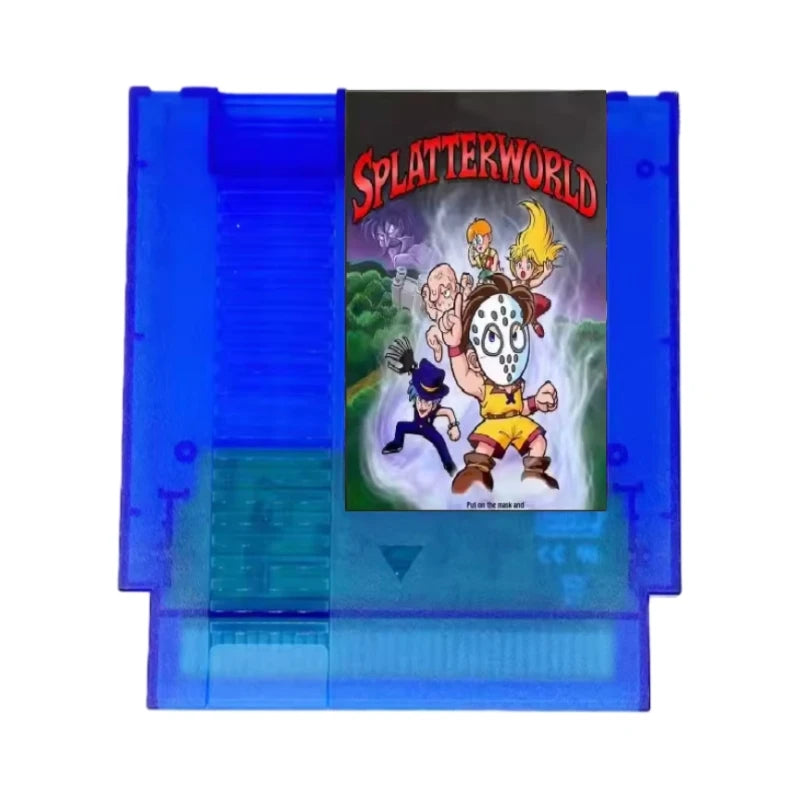 Splatter World English / Japanese Game Cartridge for FC / NES Console 60Pins / 72Pins Video Game Card