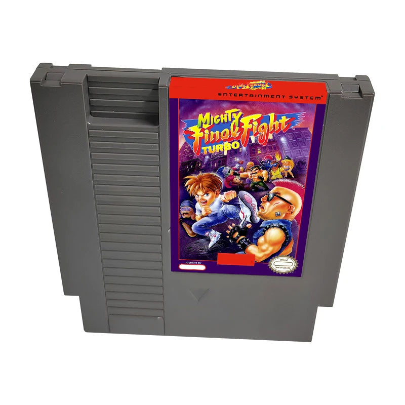 MIGHTY FINAL FIGHT TURBO - Game Cartridge for NES Game Console