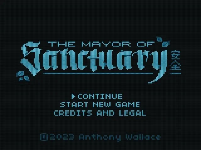 The Mayor of Sanctuary GBC game card