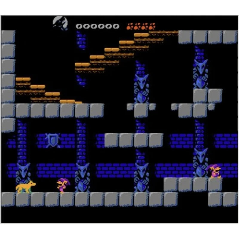 Wolfling Game Cartridge for NES Console 72Pins Video Game Card