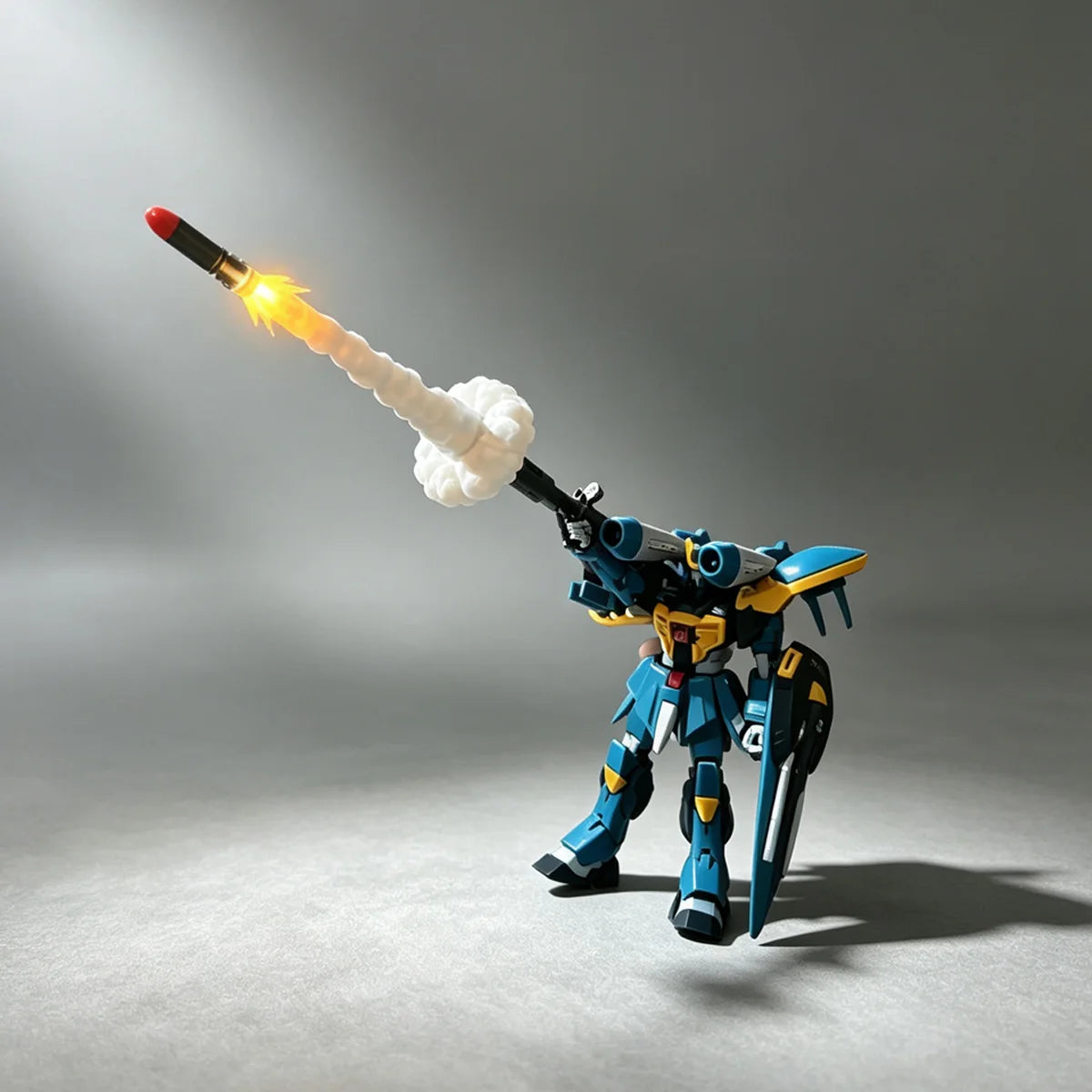 2.0 Model Figure Launch Effect Accessory Cool Effect Ornament Model Shooting Match Type C Charging Multi Caliber Compatible