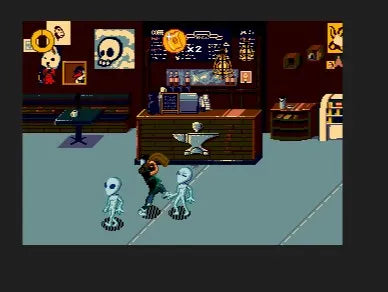 Coffee Crisis -Game for the Mega Drive