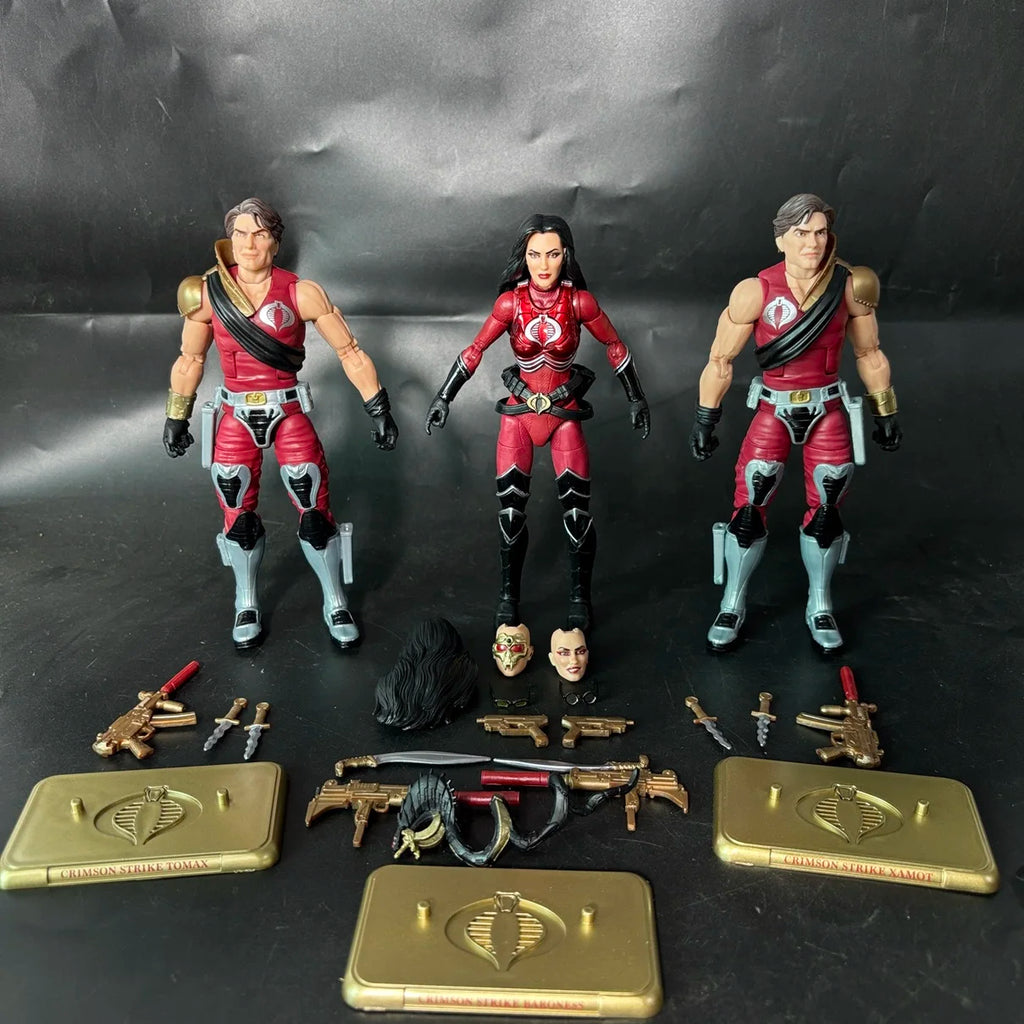 G.I. Joe GI Joe Classified Series 6" DR. Mindbender Snake Eyes Dreadnok Torch Zandar Iron Grenadi Action Figure Model Toy Gift
