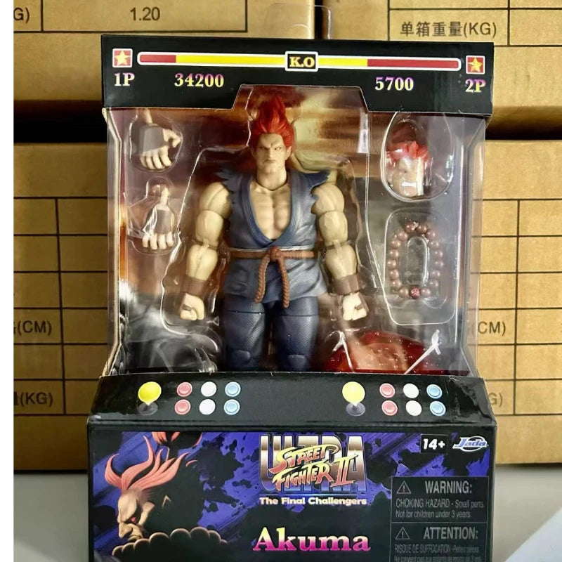 Jada Toys, 1/12 6inch Action Figure Ultra Street Fighter II