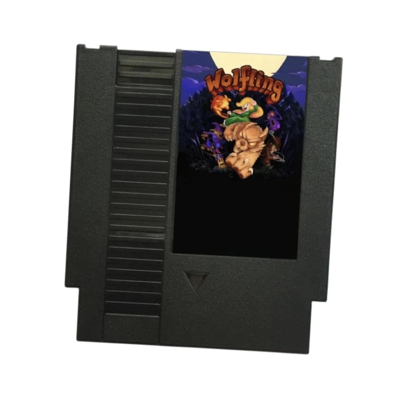 Wolfling Game Cartridge for NES Console 72Pins Video Game Card