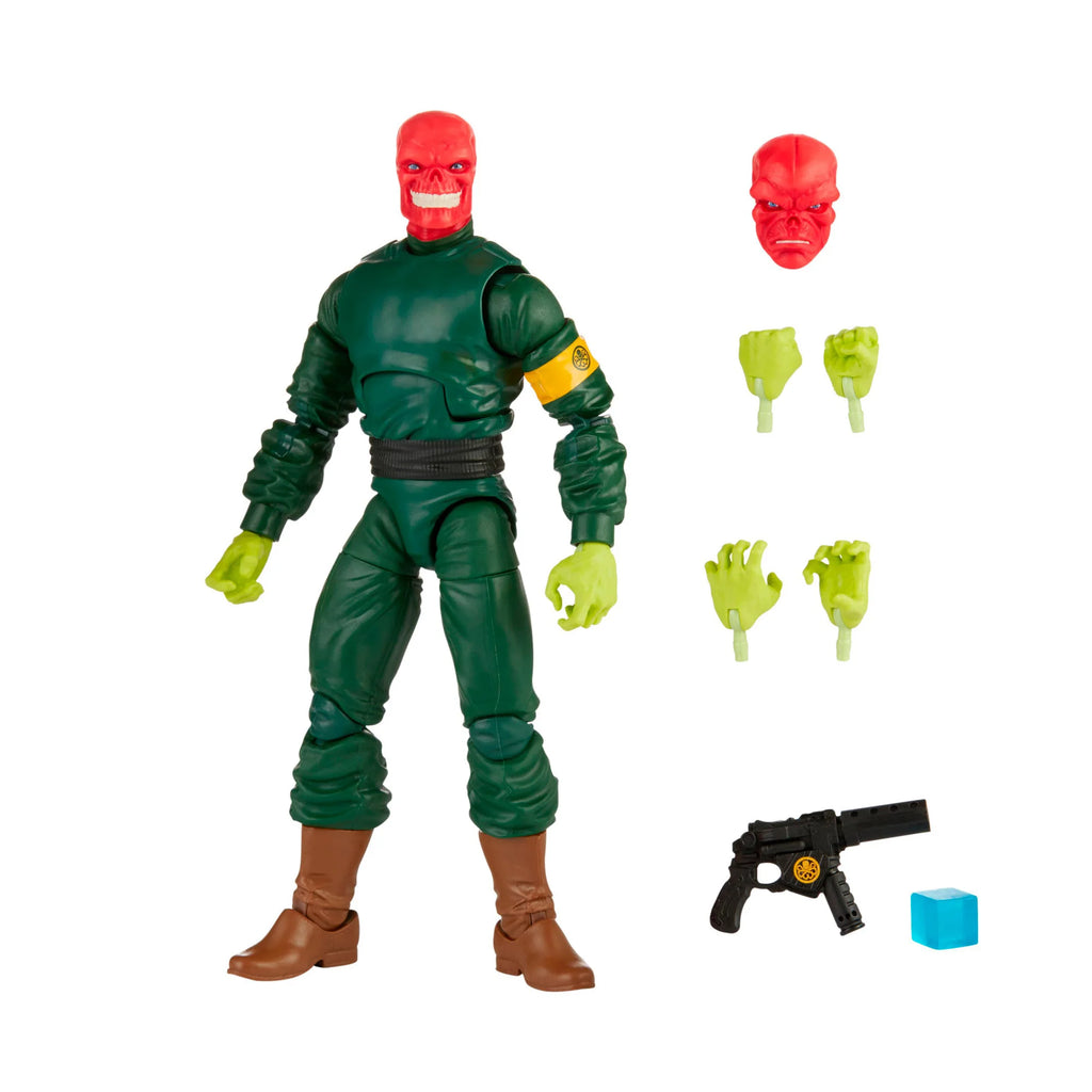 Marvel Legends Red Skull No Gun AIM Scientist The Hood Dr Doom Arcade Dormammu Xemnu BAF Wave 6" Loose Action Figure
