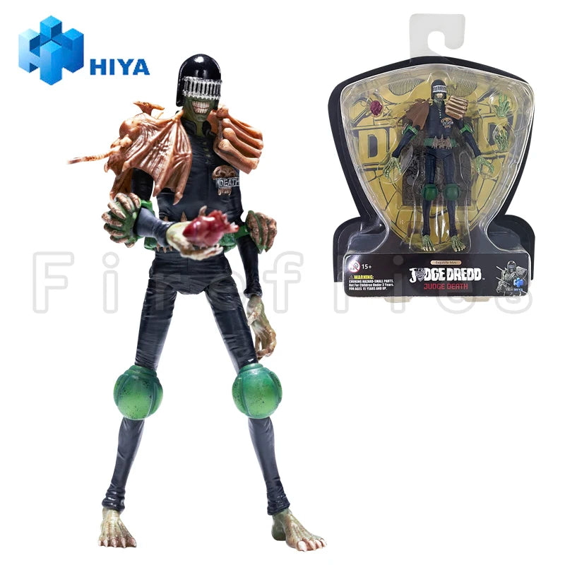 1/18 HIYA 4inch Action Figure Exquisite Mini Series Judge Dredd Series