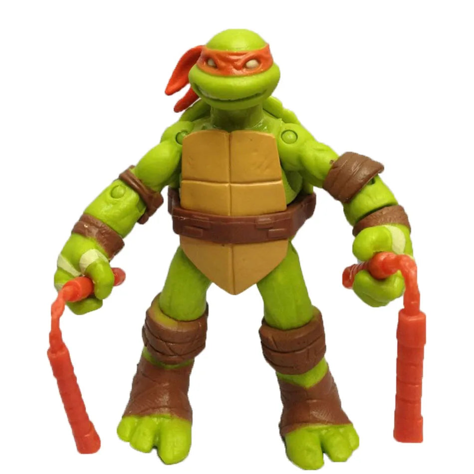 4pcs/Set Ninja Turtle Anime Figure Neca TMNT Limited Edition Action Figurine Statue Action Figurine Movable Model Toys Gifts