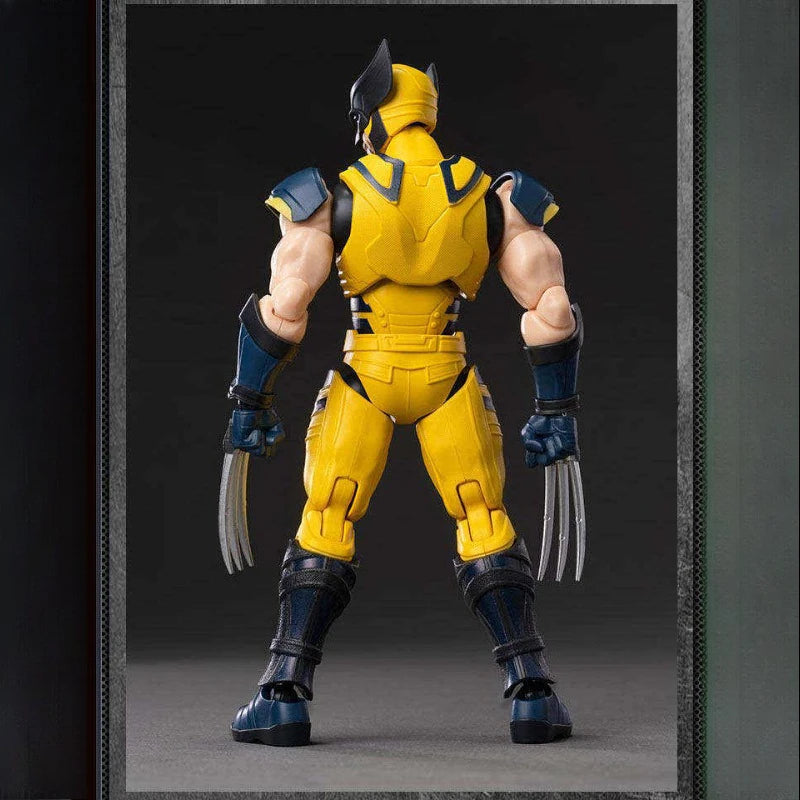 In Stock New Original Blokees Marvel Heroes Beyond Version Wolverine Super 13.4 Cm Figure Gifts Toys Collection