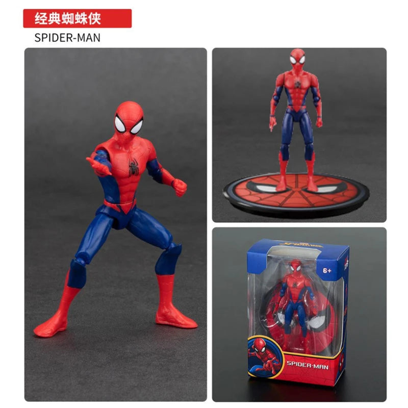 ZD Original Spider Man 4inch GREEN GOBLIN Doctor Octopus VENOM Action Figures MILES GWEN ELECTRO SCARLET SPIDER 2099 RHINO Toys