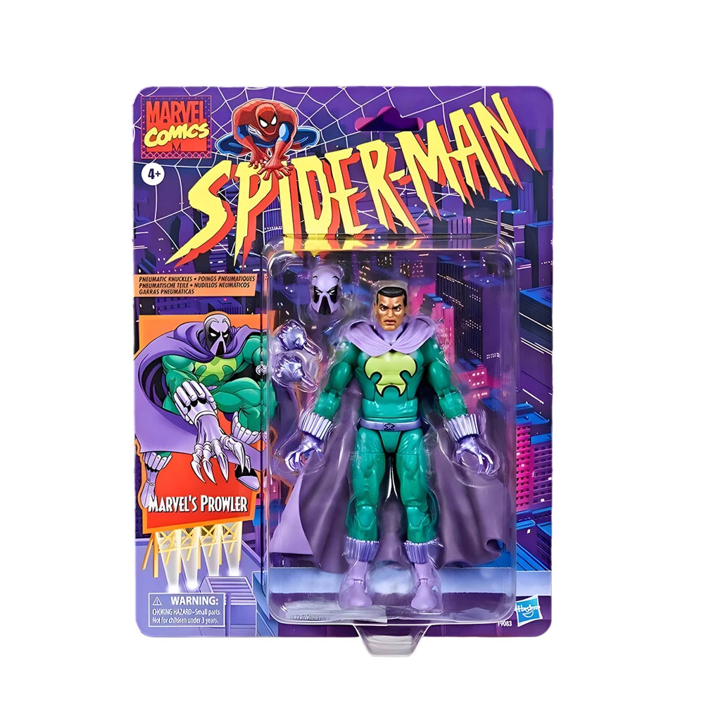 Marvel Legends Spiderman Retro Series Prowler Exclusive 6" Action Figure