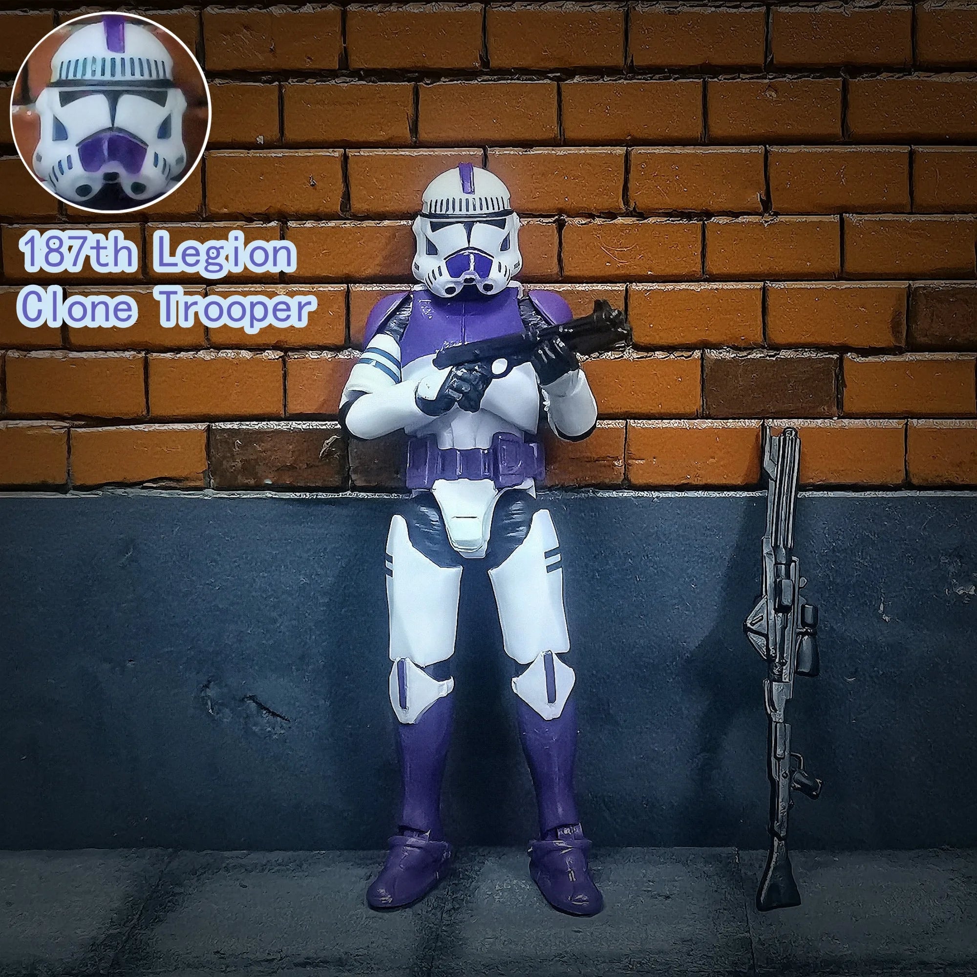 Star Wars 3.75 Inch Trooper 1/18 501st 187th Legion  Shock Action Figure REX ARF P1 P2 clone Toys Model Loose