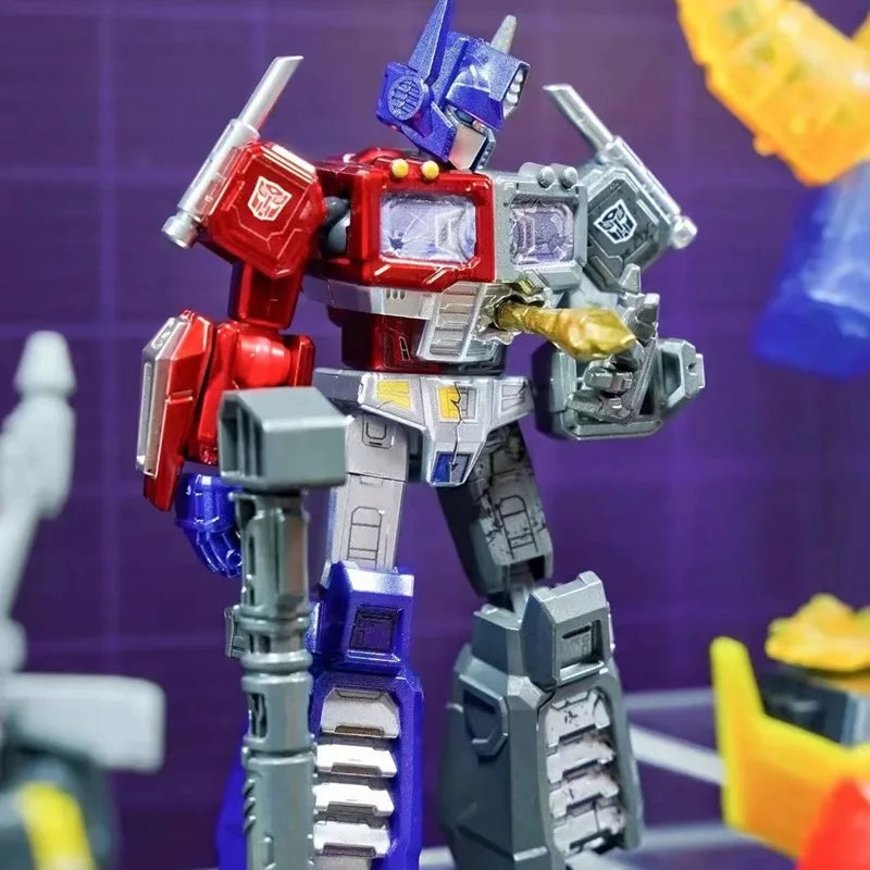 Blokees Transformers Building Block Galaxy Version Vol.8 Action Figure Optimus Prime Unicron Assembly Model Collectible Toy Gift